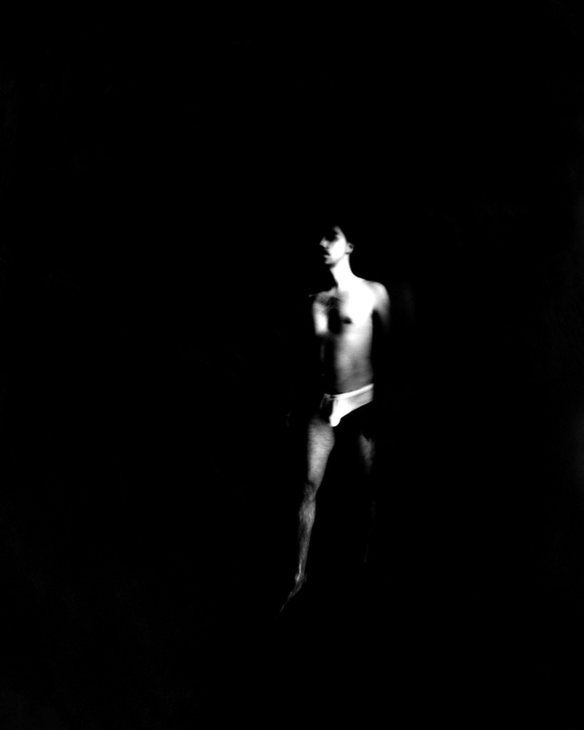 Pinhole positive direct FB paper Harman 8x10" by Israel Caballero