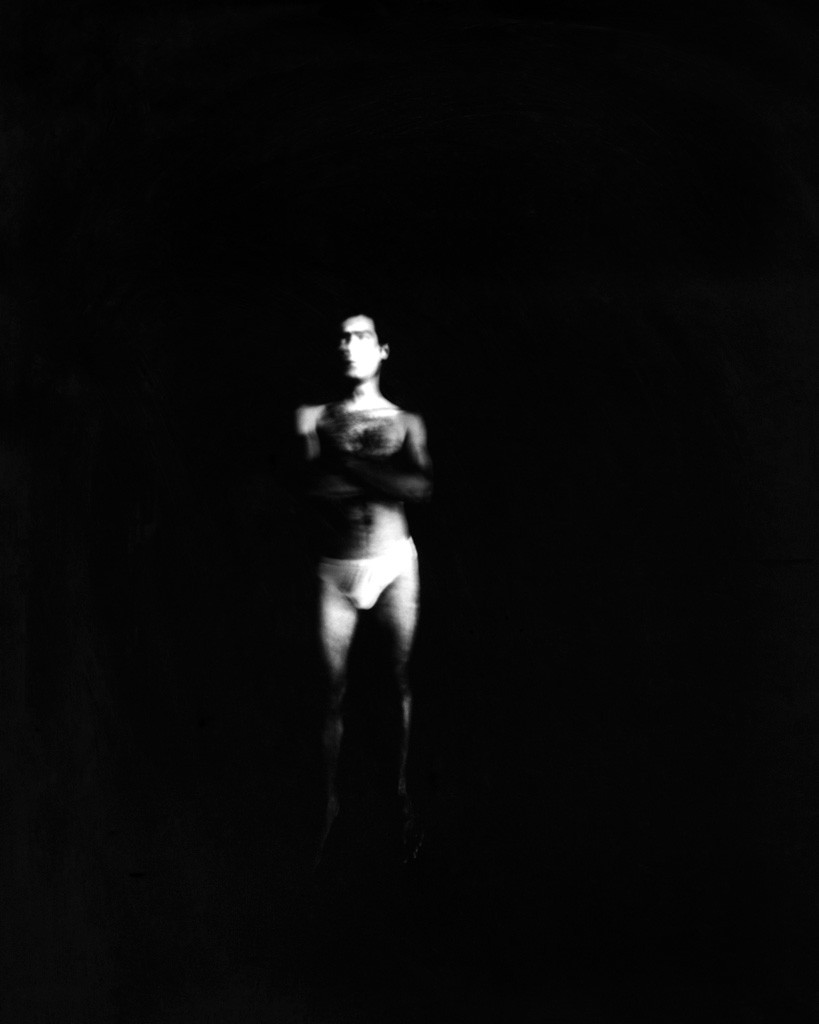 Pinhole positive direct FB paper Harman 8x10" by Israel Caballero