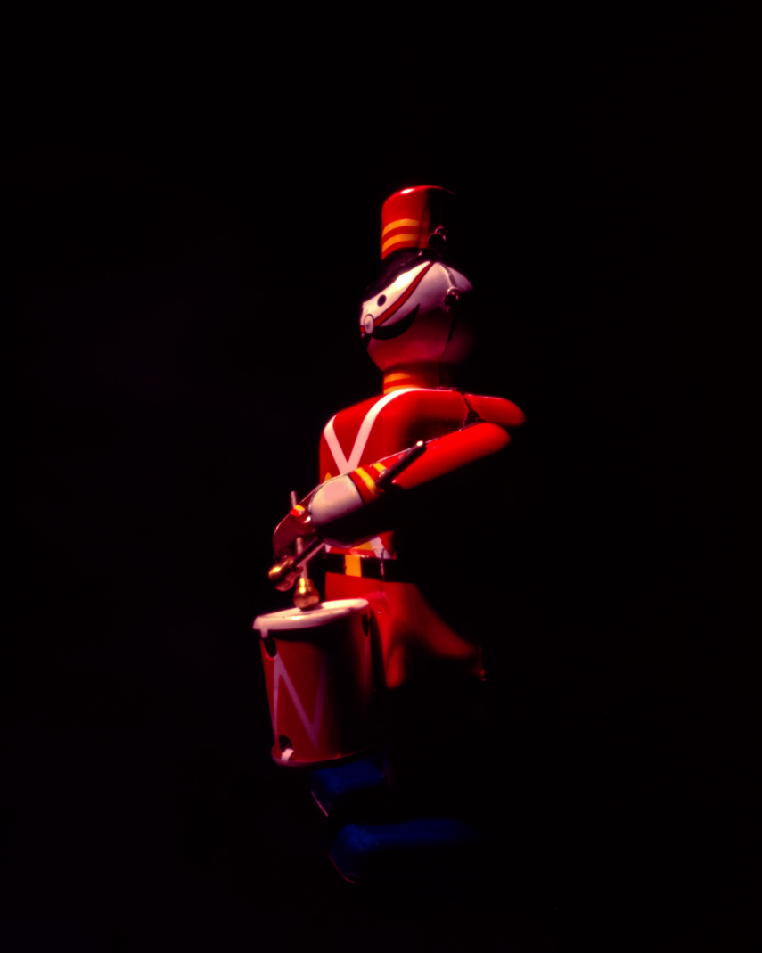 Pinhole color slide film 4x5" Fuji Provia 100F by Israel Caballero