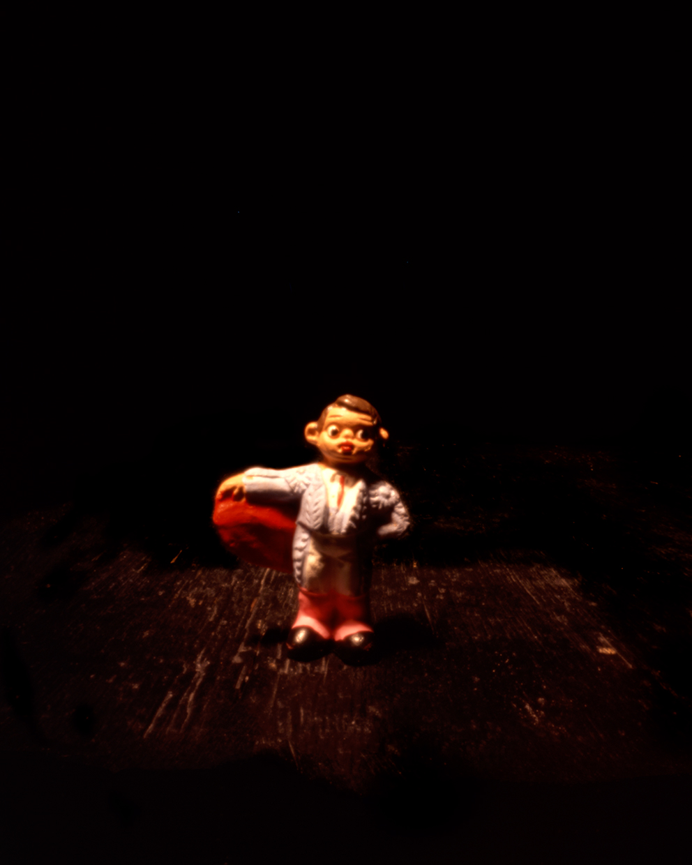 Pinhole color slide film 4x5" Fuji Provia 100F by Israel Caballero